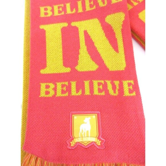 Nike AFC Richmond Ted Lasso Believe In Soccer Scarf University Gold Pink NWT - Picture 3 of 6